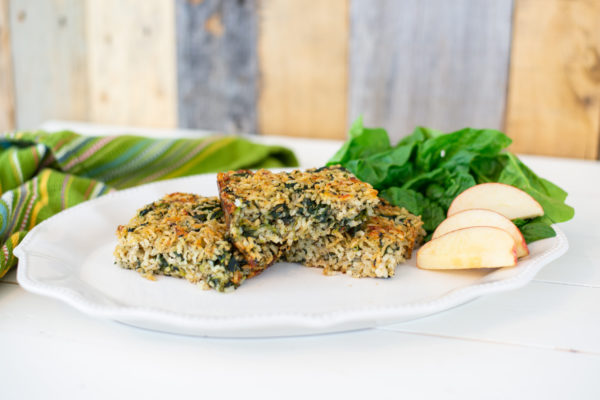 spinach squares