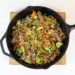 ramen beef skillet
