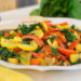 Rainbow vegetable stir fry