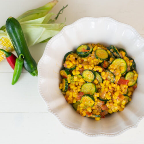 Easy cheesy zucchini