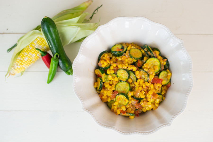 Easy cheesy zucchini
