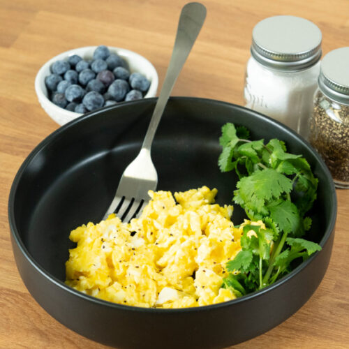 Simple scrambled eggs