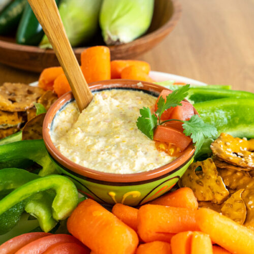Spicy corn dip