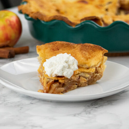No guilt apple pie