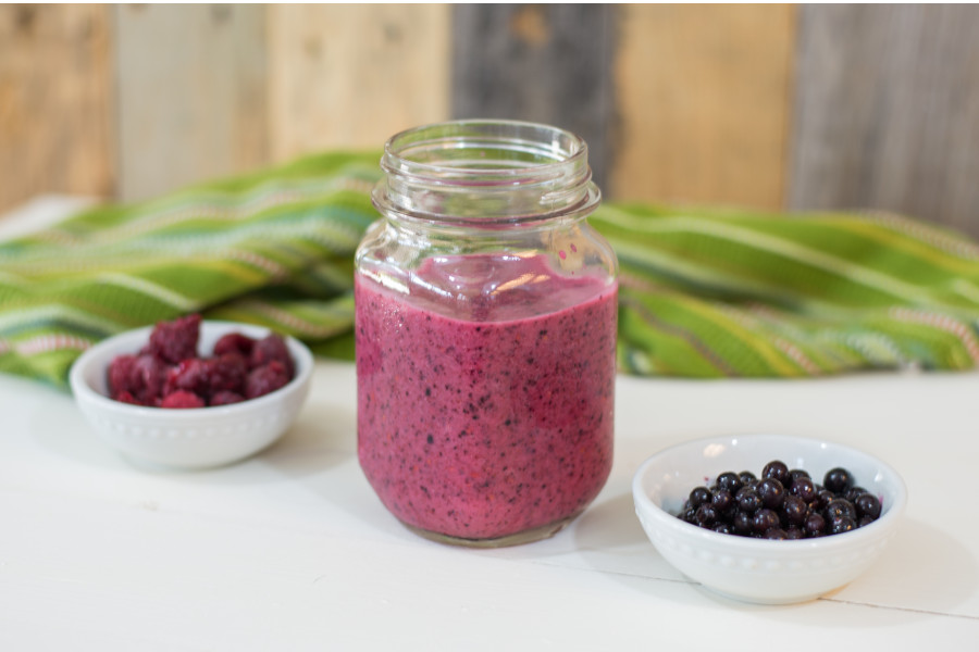 Purple smoothie