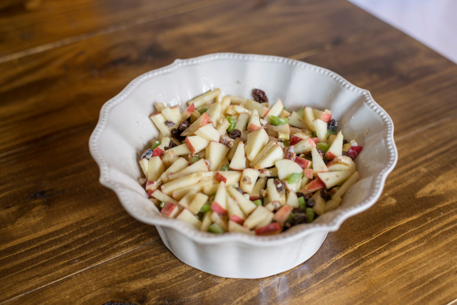 Waldorf apple salad